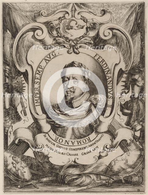 The Emperor Ferdinand II, 1637. Creator: Stefano della Bella.