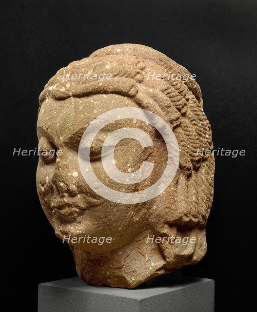 Head of Shiva, early 5th century. Artist: Unknown.