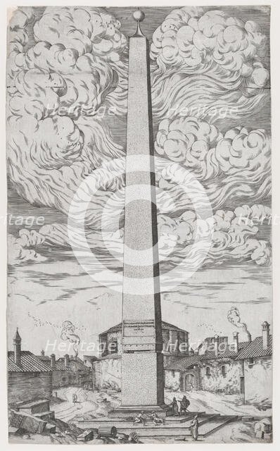 The Vatican Obelisk, 16th century., 16th century. Creator: Anon.