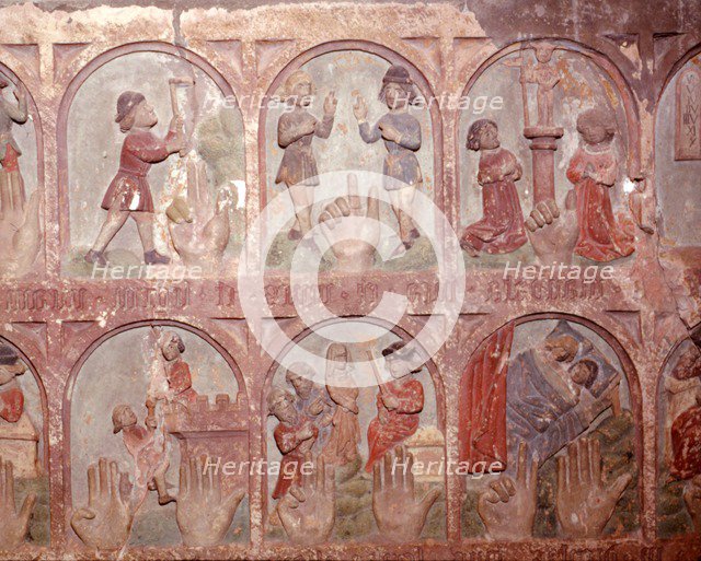 Ten Commandments, Frankfurt West Germany, c20th century. Artist: Unknown.