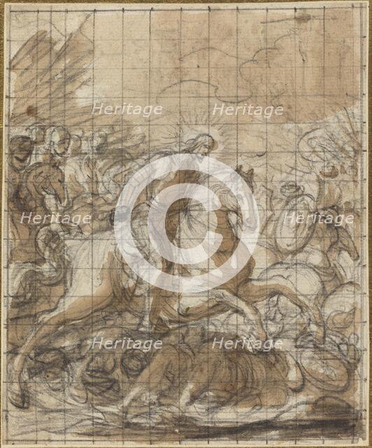 Saint James Defeating the Infidels, 17th or 18th century. Creator: Unknown.