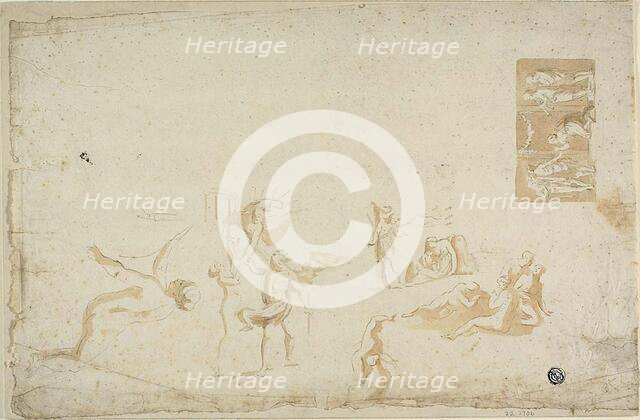 Sketches of Mythological Subjects, n.d. Creator: Giovanni Battista Cipriani.