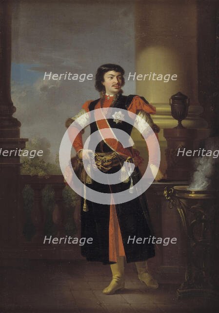 Portrait of Count Rzewuski, Polish Ambassador to Denmark, 1789-1790. Creator: Christian August Lorentzen.