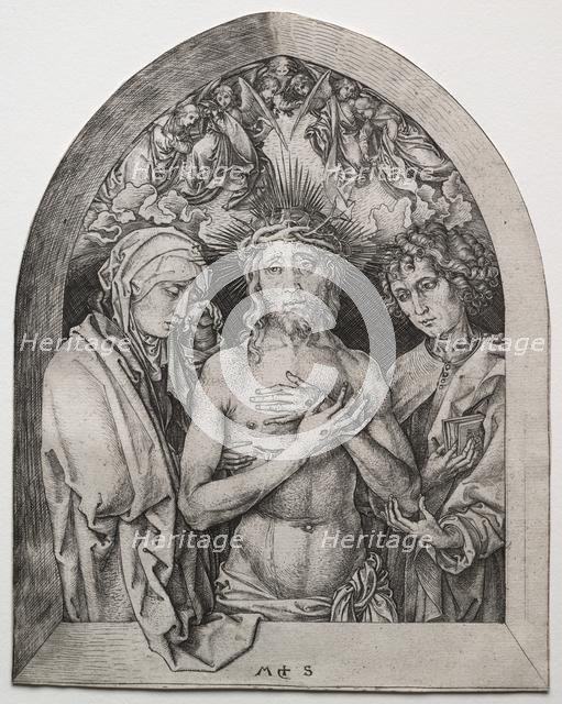 The Man of Sorrows. Creator: Martin Schongauer (German, c.1450-1491).
