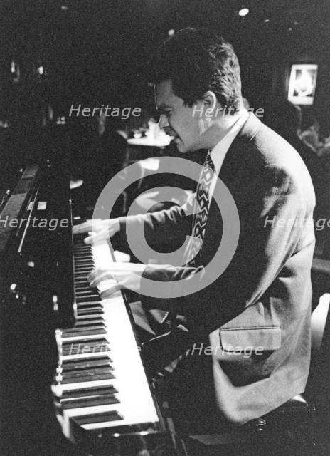 Dave Newton, unknown venue, c1995. Creator: Brian Foskett.