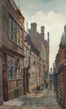 'Strand Lane, Looking Towards The River', 1926. Artist: John Crowther.