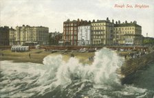 'Rough Sea, Brighton', late 19th-early 20th century.  Creator: Unknown.