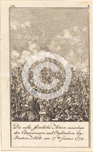 The History of the United States, 1783/1784. Creator: Daniel Nikolaus Chodowiecki.