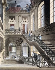 British Museum, Holborn, London, 1808. Artist: Augustus Charles Pugin