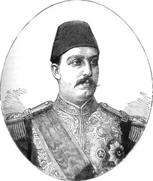 'Tewfik, Khedive of Egypt', c1882. Artist: Unknown.