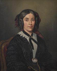 Margaret Seton (1805-1870), born in Scotland, active in Sweden,  married to Baron Colonel Carl Gusta Creator: Karl Stefan Bennet.