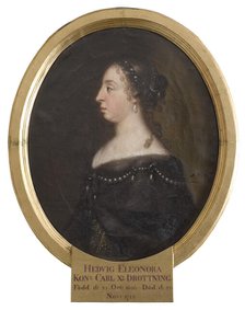 Hedvig Eleonora, 1636-1715, Princess of Holstein-Gottorp, Queen of Sweden, c17th century. Creator: David Klocker Ehrenstrahl.