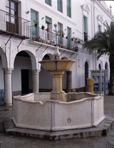 Source designed by the Painter Francisco de Zurbarán in front of the house where he had his studi…