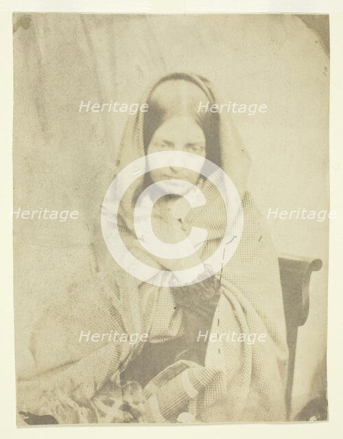 Mrs. Craik, 1850/59. Creators: Unknown, Benjamin Mulock.
