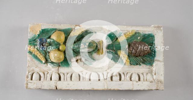 Fragment, c. 1900-1910. Creator: Benedetto Buglioni (Italian, 1461-1521).