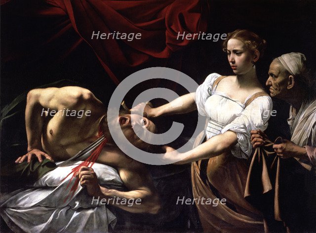 Judith and Holofernes', oil painting by Caravaggio.