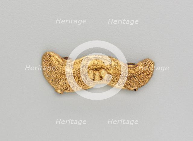 Set of Pendants Ending in a Bull's Head, 185-72 BC. Creator: Unknown.