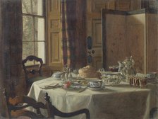 Breakfast, 1880. Creator: Hayllar, Mary (1862-1950).