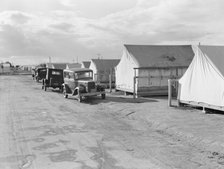Shafter camp for migrant workers (FSA), California, 1938. Creator: Dorothea Lange.