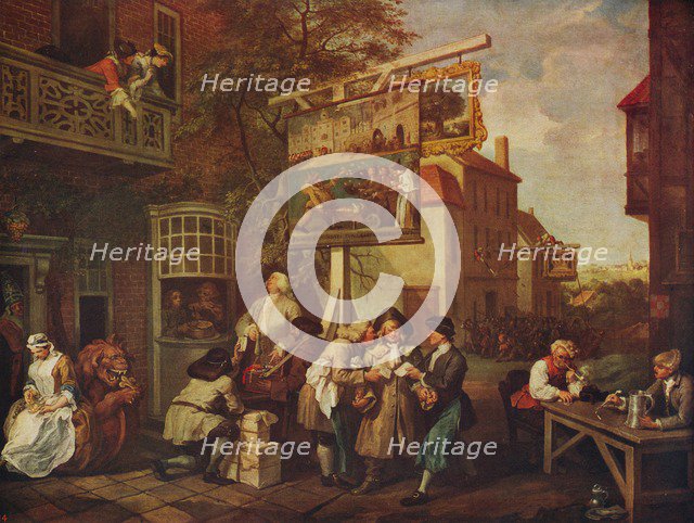 'The Election: Canvassing for Votes', 1754-1755, (c1915). Artist: William Hogarth.