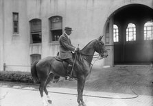 Constantine Brun, Ambassador From Denmark - Riding At Fort Myer, 1916. Creator: Harris & Ewing.