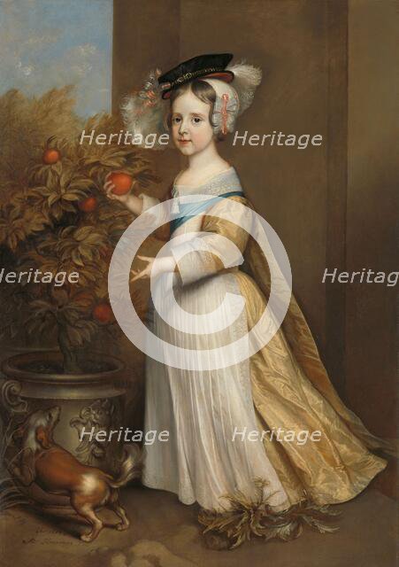 Portrait of Willem III (1650-1702), Prince of Orange, as a Child, 1654. Creator: Adriaen Hanneman.