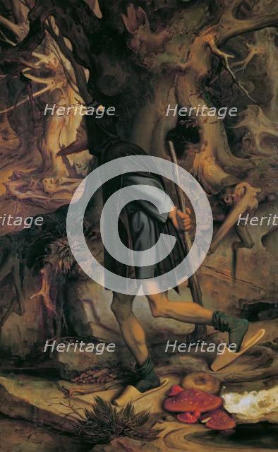 Rübezahl, 1851. Creator: Schwind, Moritz Ludwig, von (1804-1871).