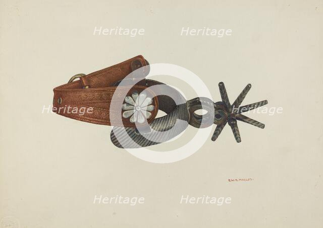 Spur, c. 1938. Creator: Robert W.R. Taylor.