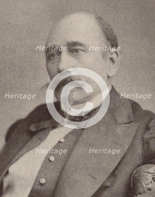 Portrait of the Composer Aimé Maillart (1817-1871). Creator: Anonymous.