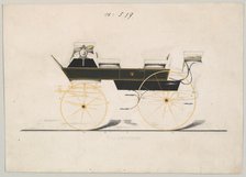 Design for Break de Promenade, no. 519, 1850-70. Creator: Brewster & Co.