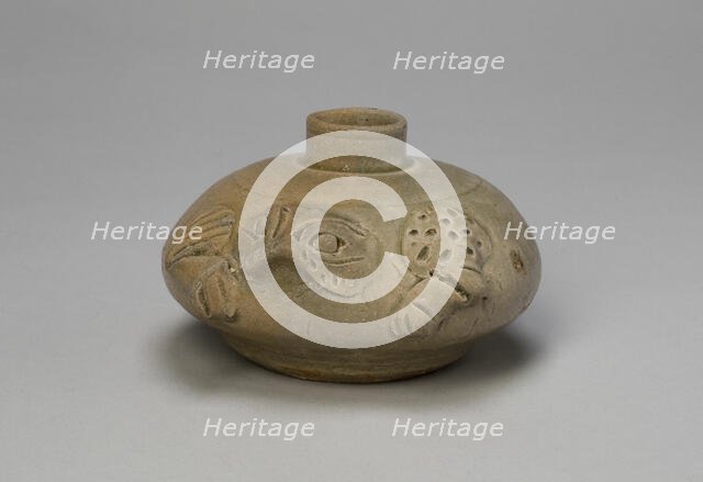 Frog-Shaped Jarlet, Western Jin dynasty (265-316), late 3rd century. Creator: Unknown.