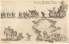 Entry of the Prince of Pfaltzbourg, 1627. Creator: Jacques Callot.