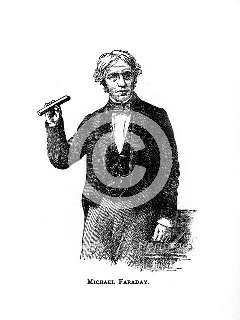 Michael Faraday, 19th century British chemist and physicist, (20th century). Artist: Unknown