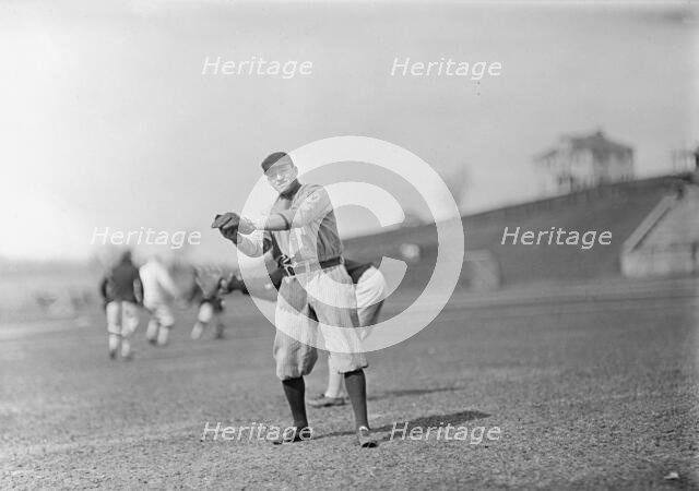 Joseph Francis Connolly, Washington Al, at University of Virginia, Charlottesville (Baseball), c1913 Creator: Harris & Ewing.