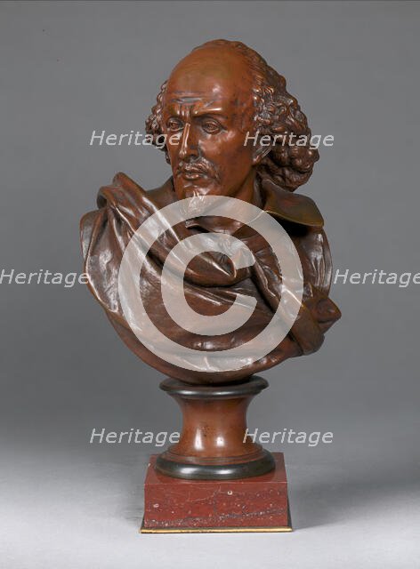 William Shakespeare, late 19th century. Creator: Albert Ernest Carrier de Belleuse.