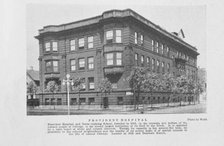 Provident Hospital and Nurse-training School, founded in 1891, in the interests and welfare..., 1925 Creator: Unknown.