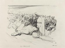 La Borne, Verdun, c. 1916. Creator: Jean Louis Forain.