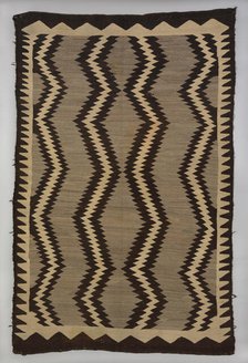 Blanket or Rug, United States, Late 19th century. Creator: Unknown.