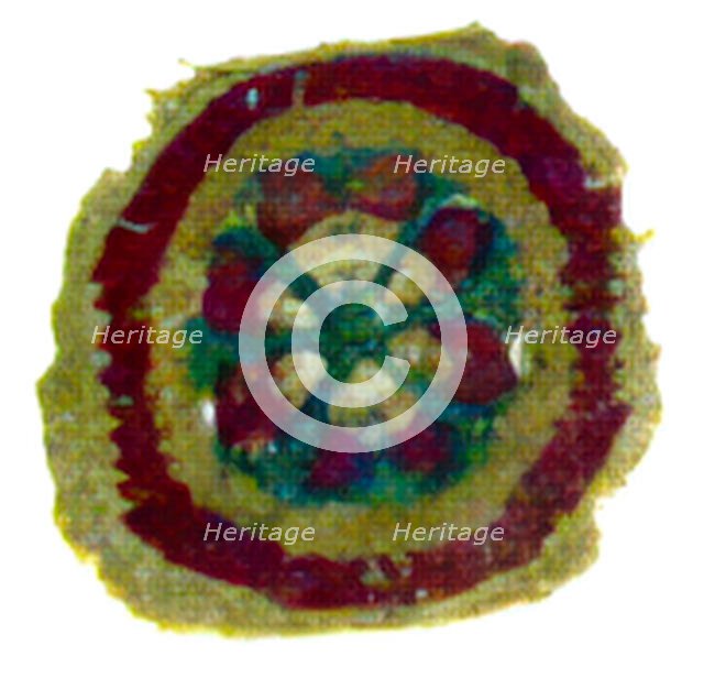 Textile Fragment, Coptic, 6th century. Creator: Unknown.