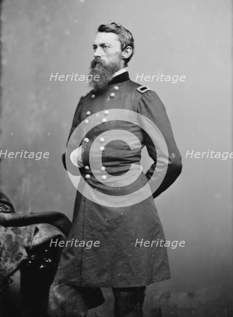 General George Stoneman Junior, between 1855 and 1865. Creator: Unknown.
