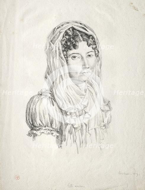 Portrait of a Woman, 1819. Creator: Moisbach (German).