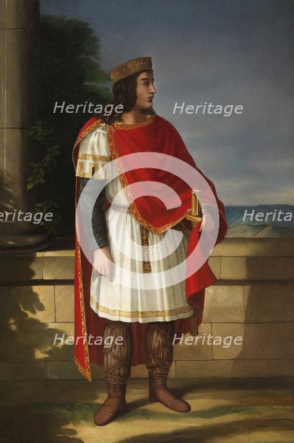 Suintila, Visigothic King, Mid of the 19th century. Artist: Miranda y Rendón, Manuel (active 1833-1864)