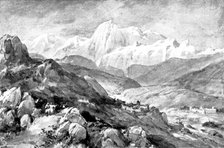The Chitral Expedition: the Chitral Valley, 1895. Creator: George Meisenbach.