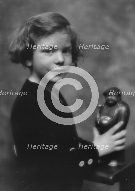 Chanler, William Astor, son of, portrait photograph, 1914. Creator: Arnold Genthe.
