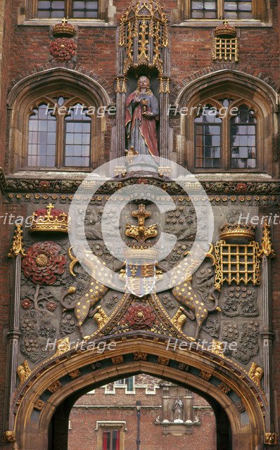 Gatehouse, St John's College, Cambridge, 1945-1980. Artist: Eric de Maré