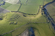 White Sheet Castle, a multivallate hillfort earthwork, causewayed enclosure  earthwork..., 2023. Creator: Damian Grady.