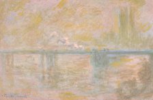 Charing-Cross Bridge in London, c. 1902. Artist: Monet, Claude (1840-1926)