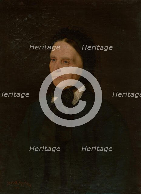 Portrait of a Woman, 1900. Creator: Gyula Stetka.