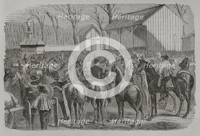 Franco-Prussian War (1870-1871): Siege of Paris (19 September 1870 to 28 January 1871), 1871. Creator: Unknown.