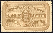 Post Office seal, c. 1889. Creator: National Bank Note Company.